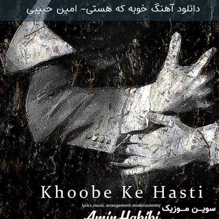دانلود اهنگ خوبه که هستی امین حبیبی